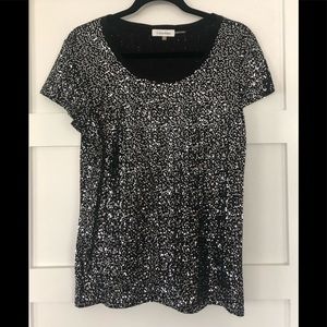 Beautiful sequined t-shirt